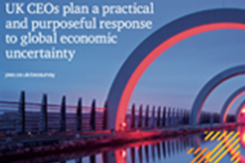 PwC 23rd CEO Survey - responses to global economic uncertainty